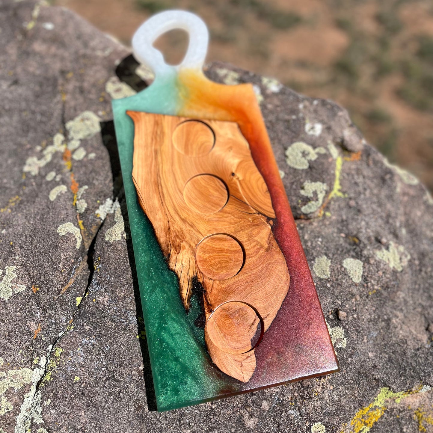 Resin Handle Flight Board