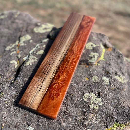Resin Cribbage Board