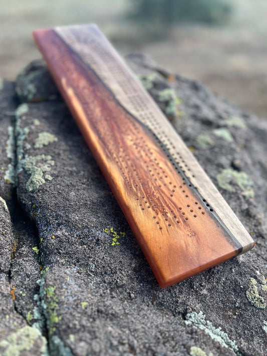 Resin Cribbage Board