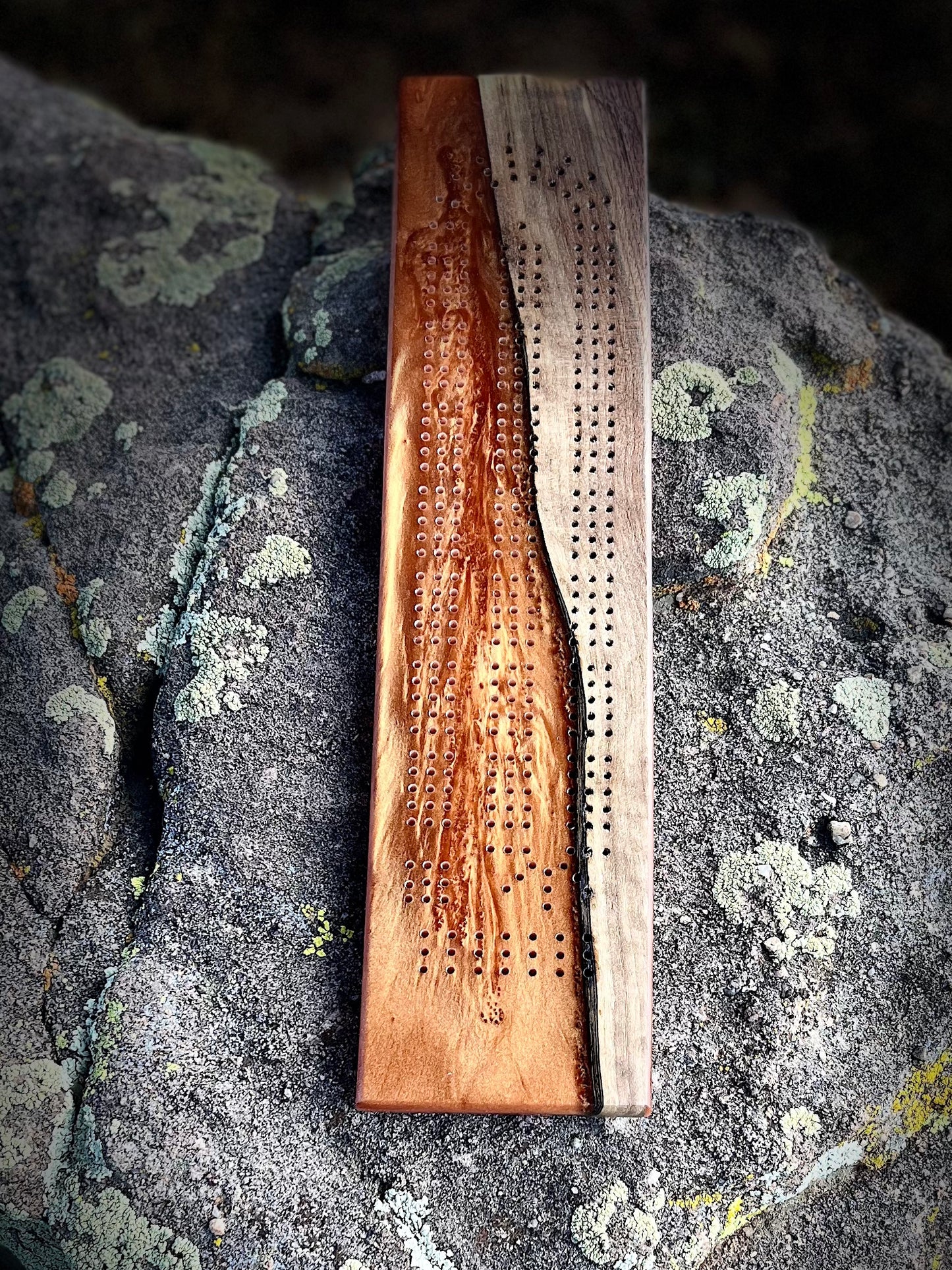 Resin Cribbage Board