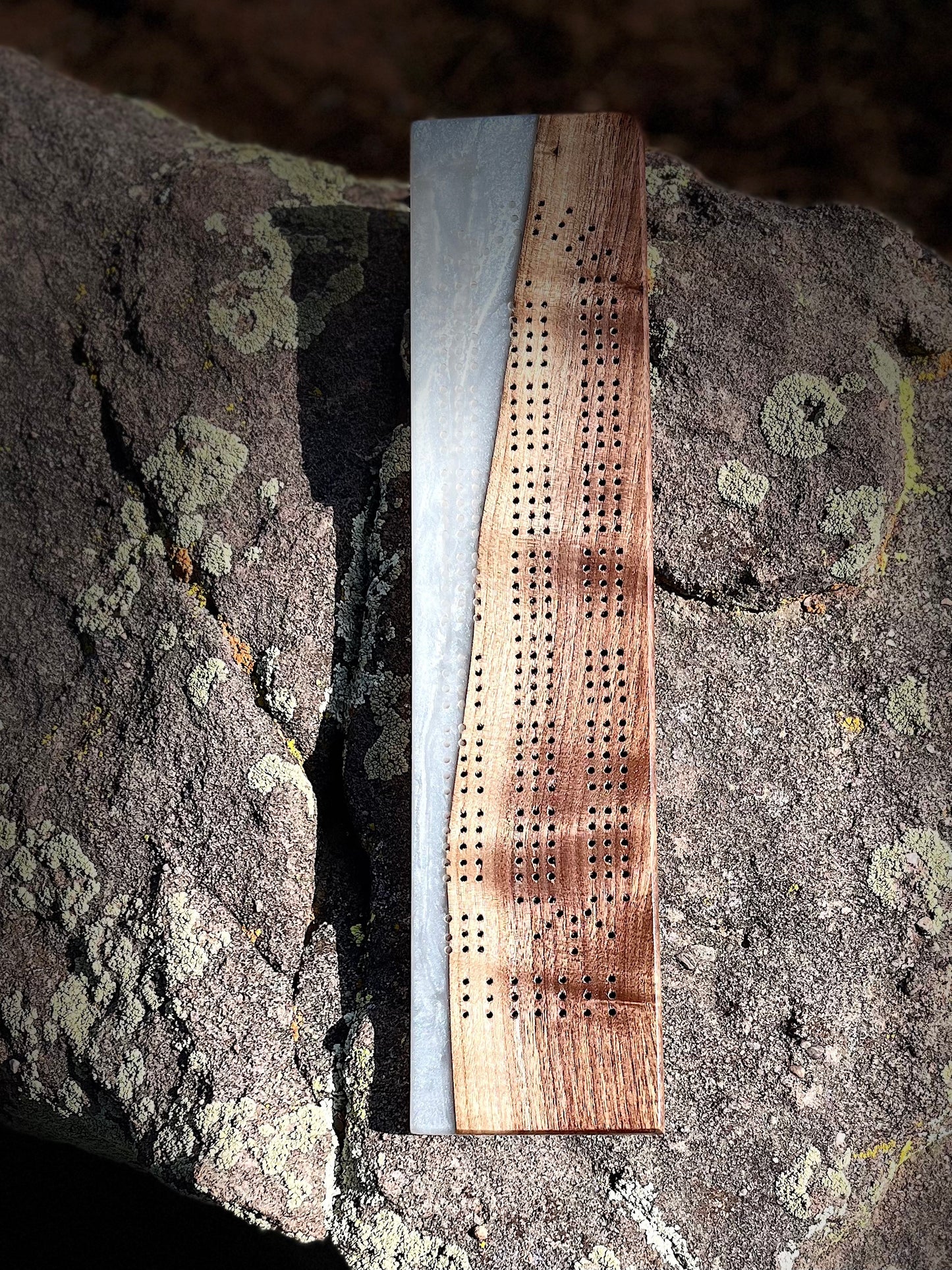 Resin Cribbage Board