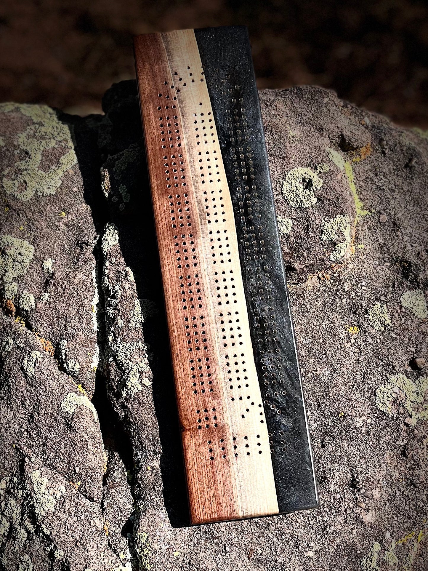 Resin Cribbage Board