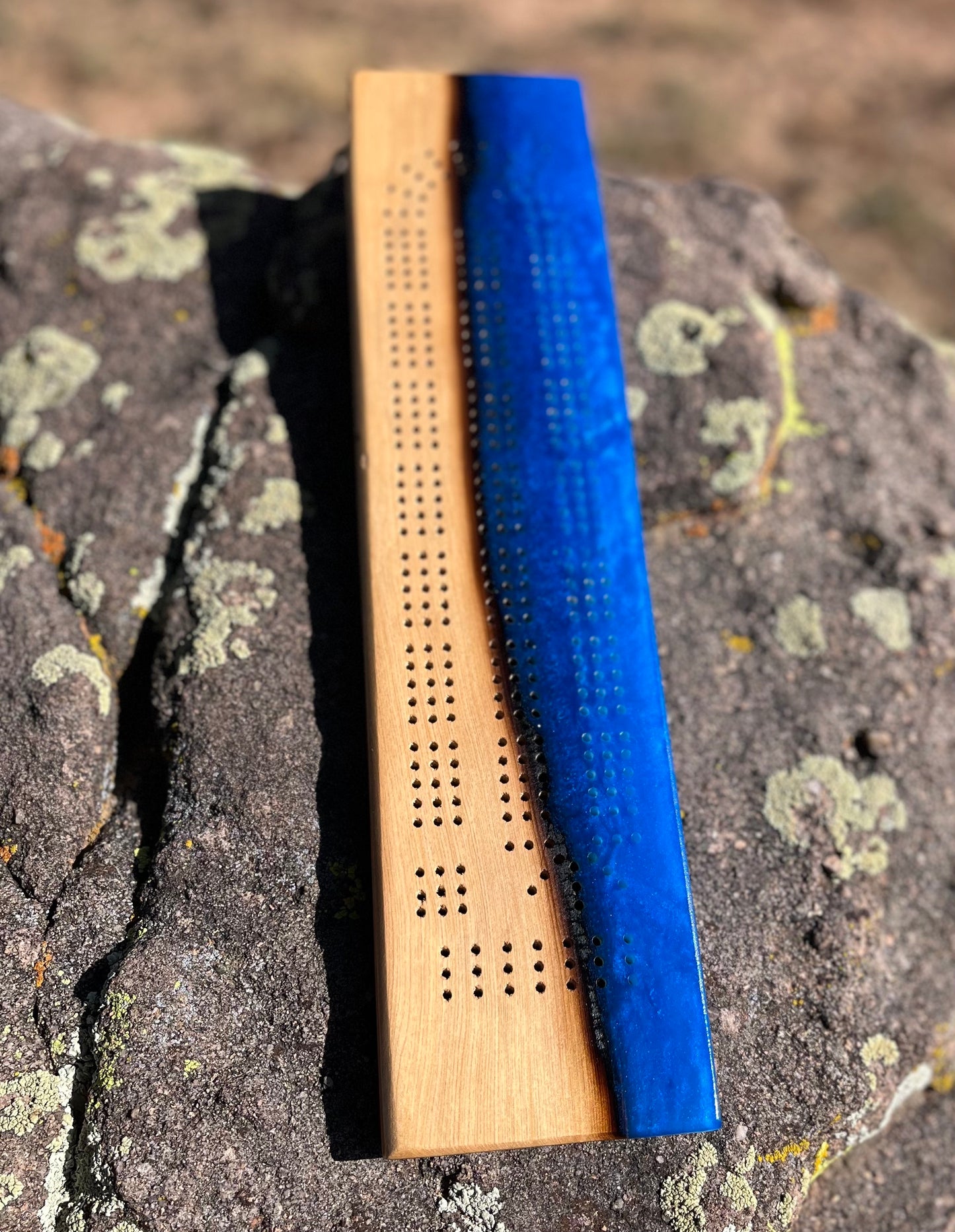 Resin Cribbage Board