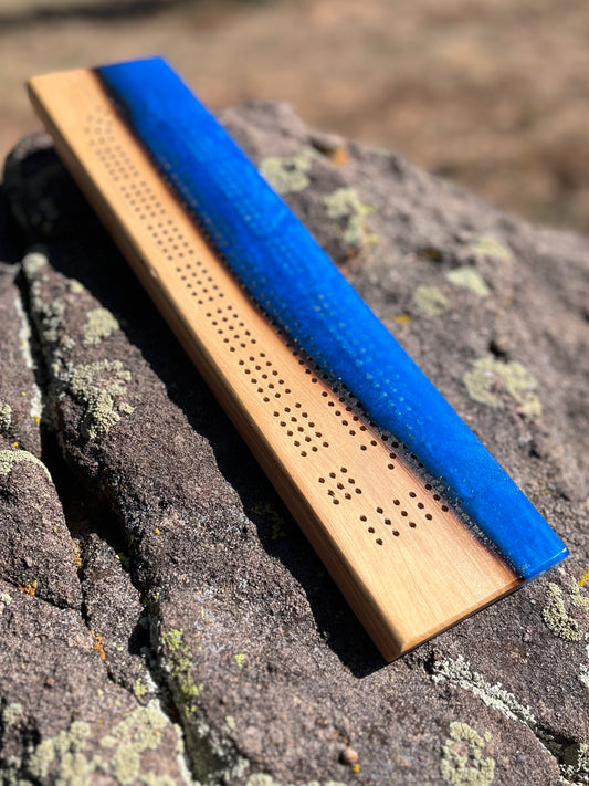 Resin Cribbage Board