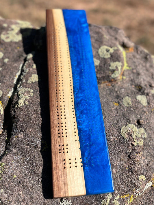 Resin Cribbage Board