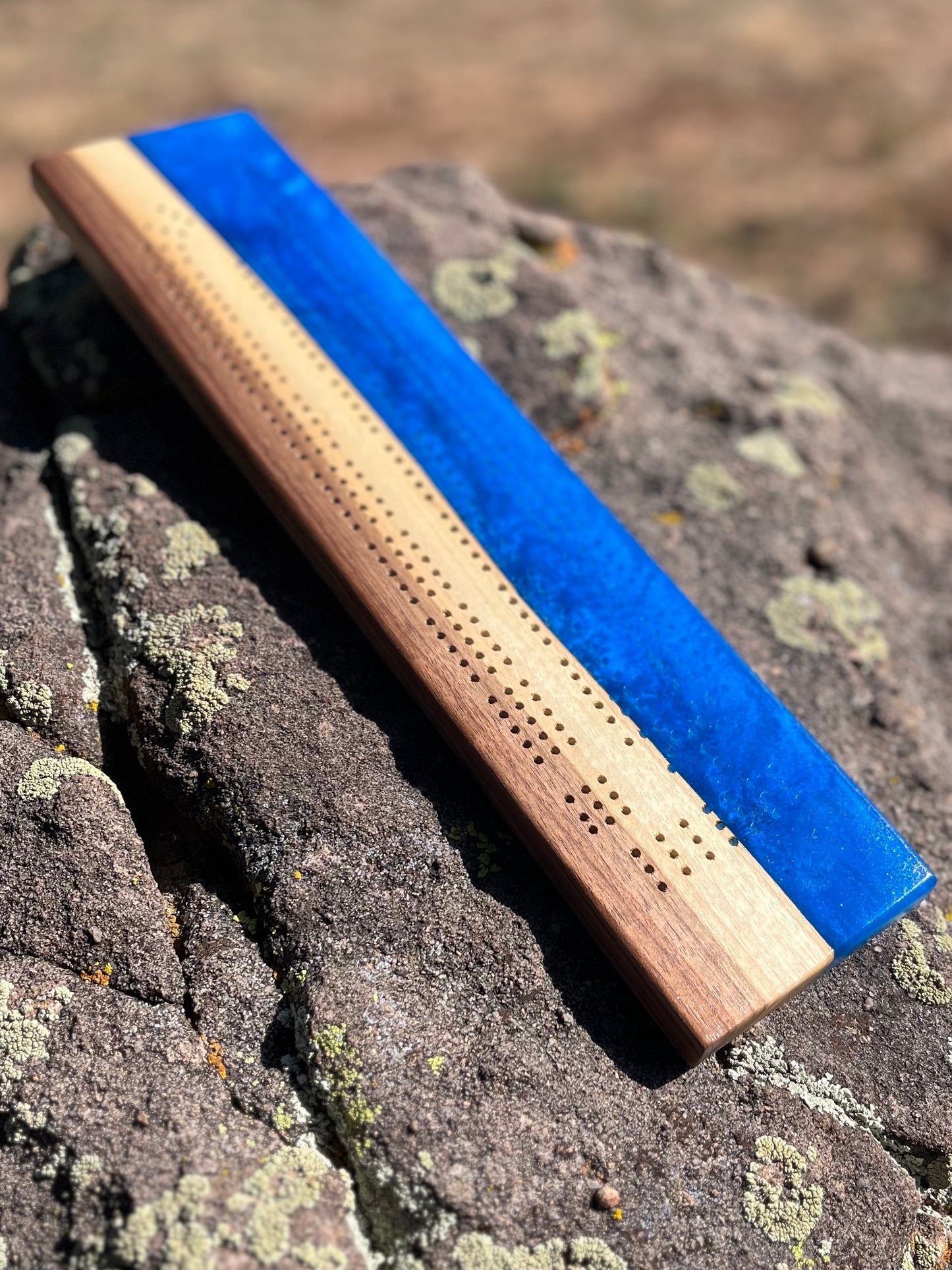 Resin Cribbage Board