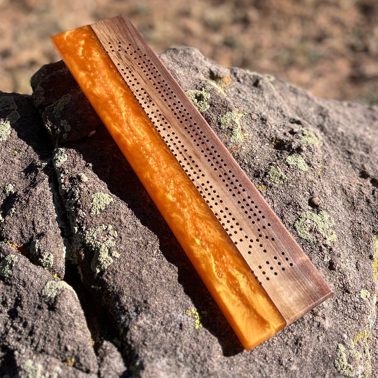 Resin Cribbage Board