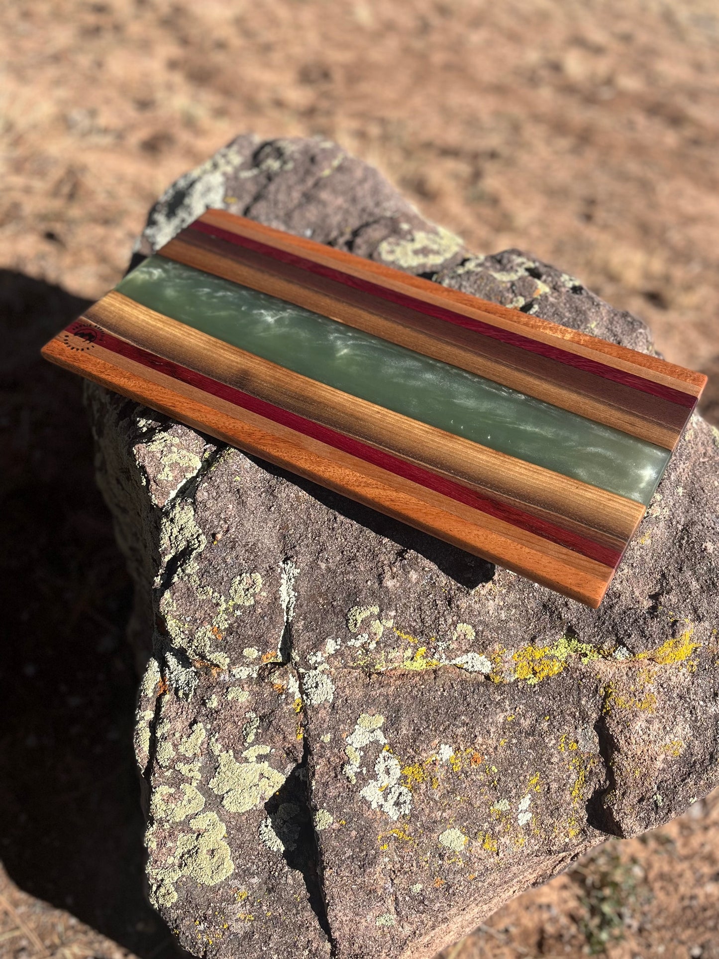 Resin River Charcuterie Board