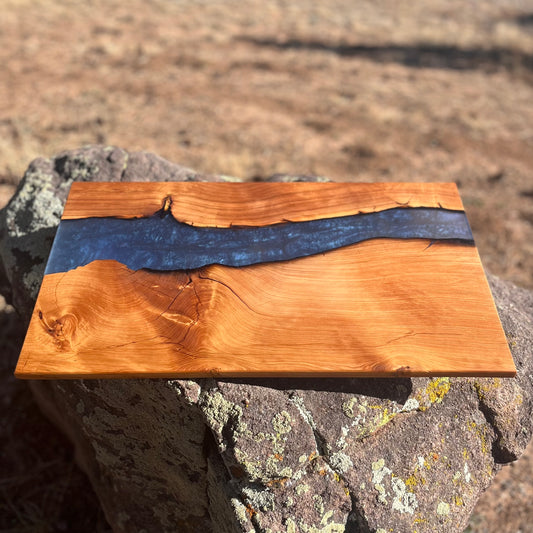 Resin River Charcuterie Board