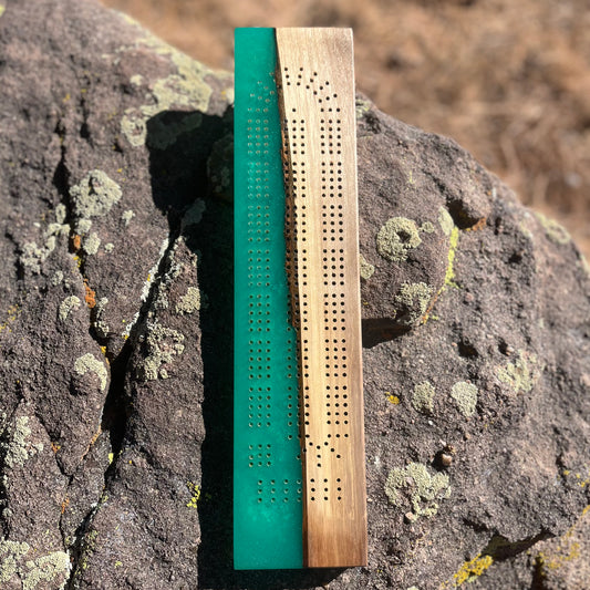 Resin Cribbage Board