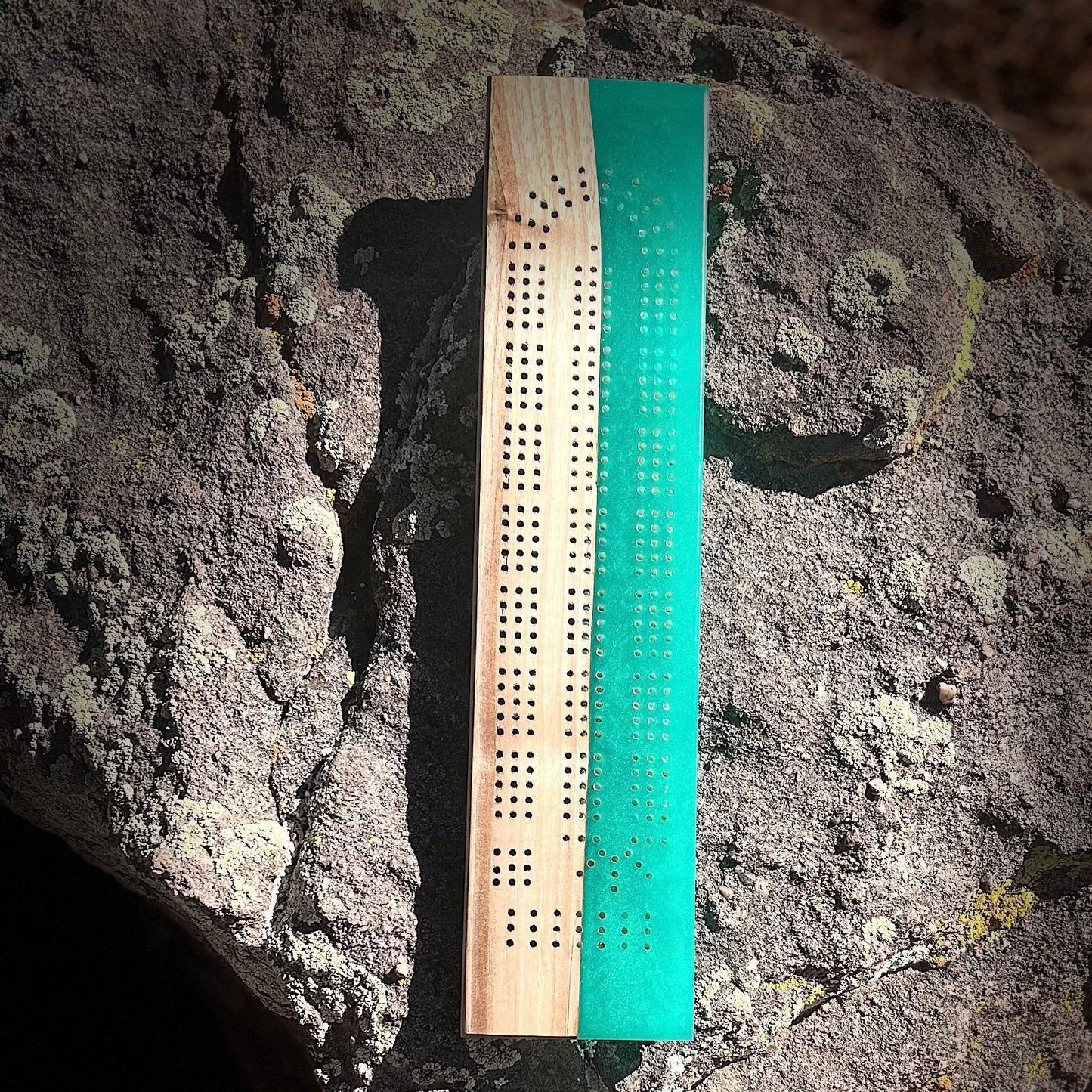 Resin Cribbage Board