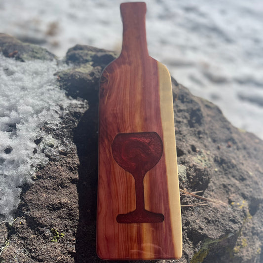 Live Edge Cheese Board