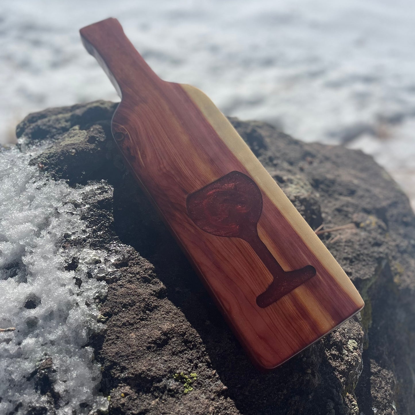 Live Edge Cheese Board