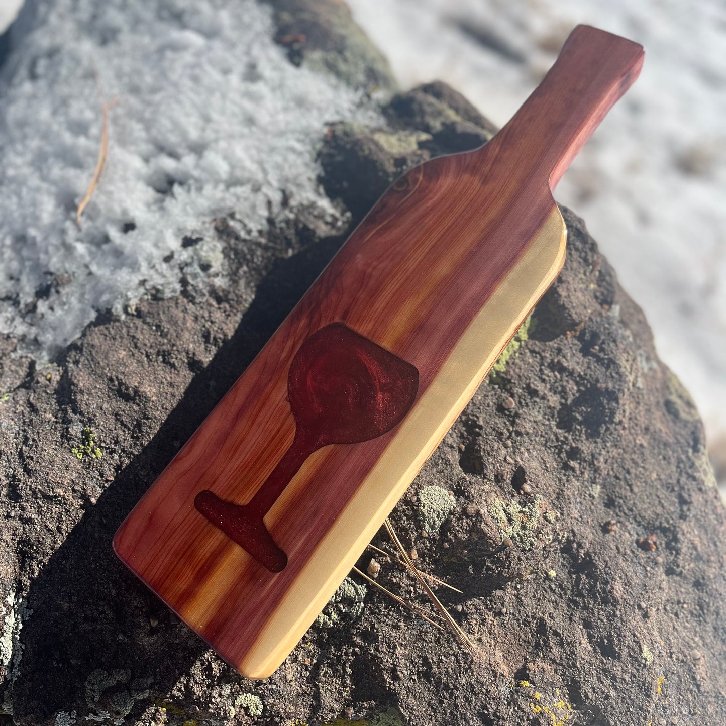 Live Edge Cheese Board