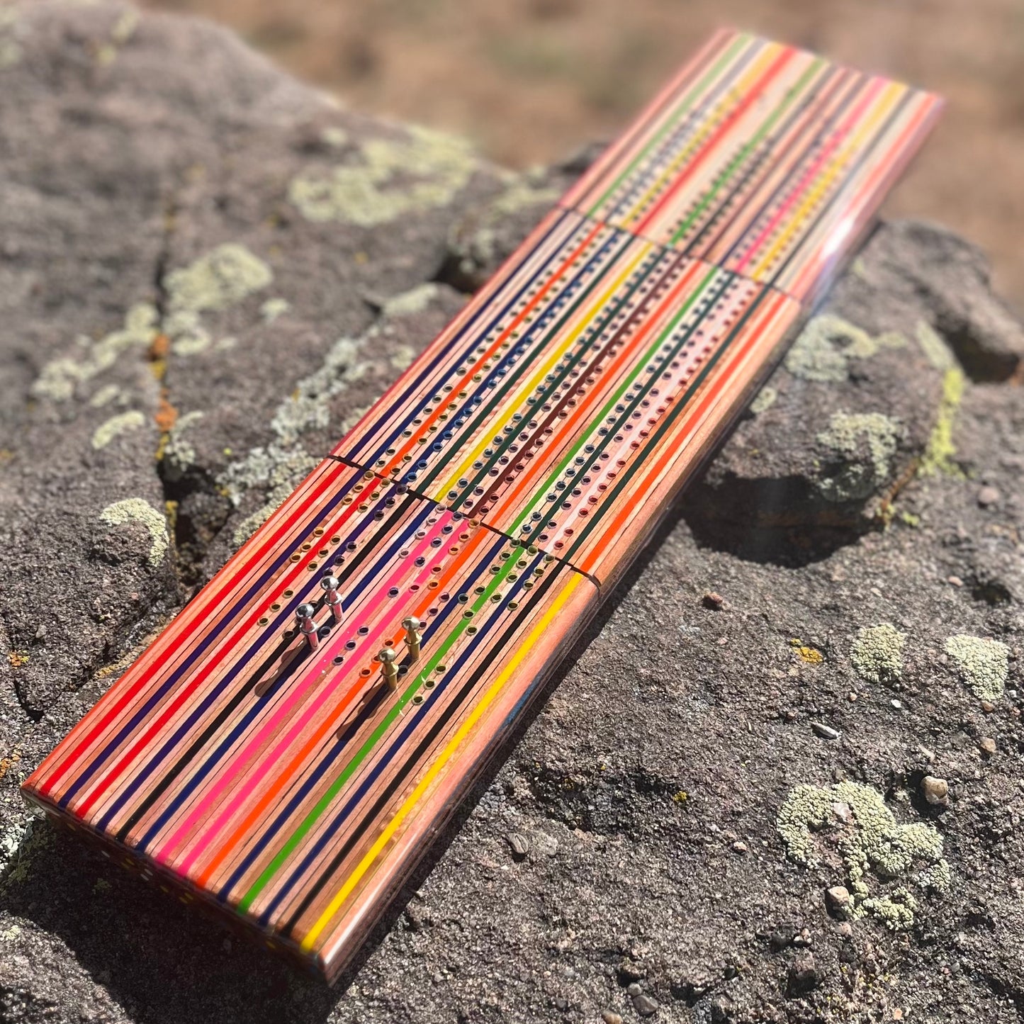 Resin Cribbage Board