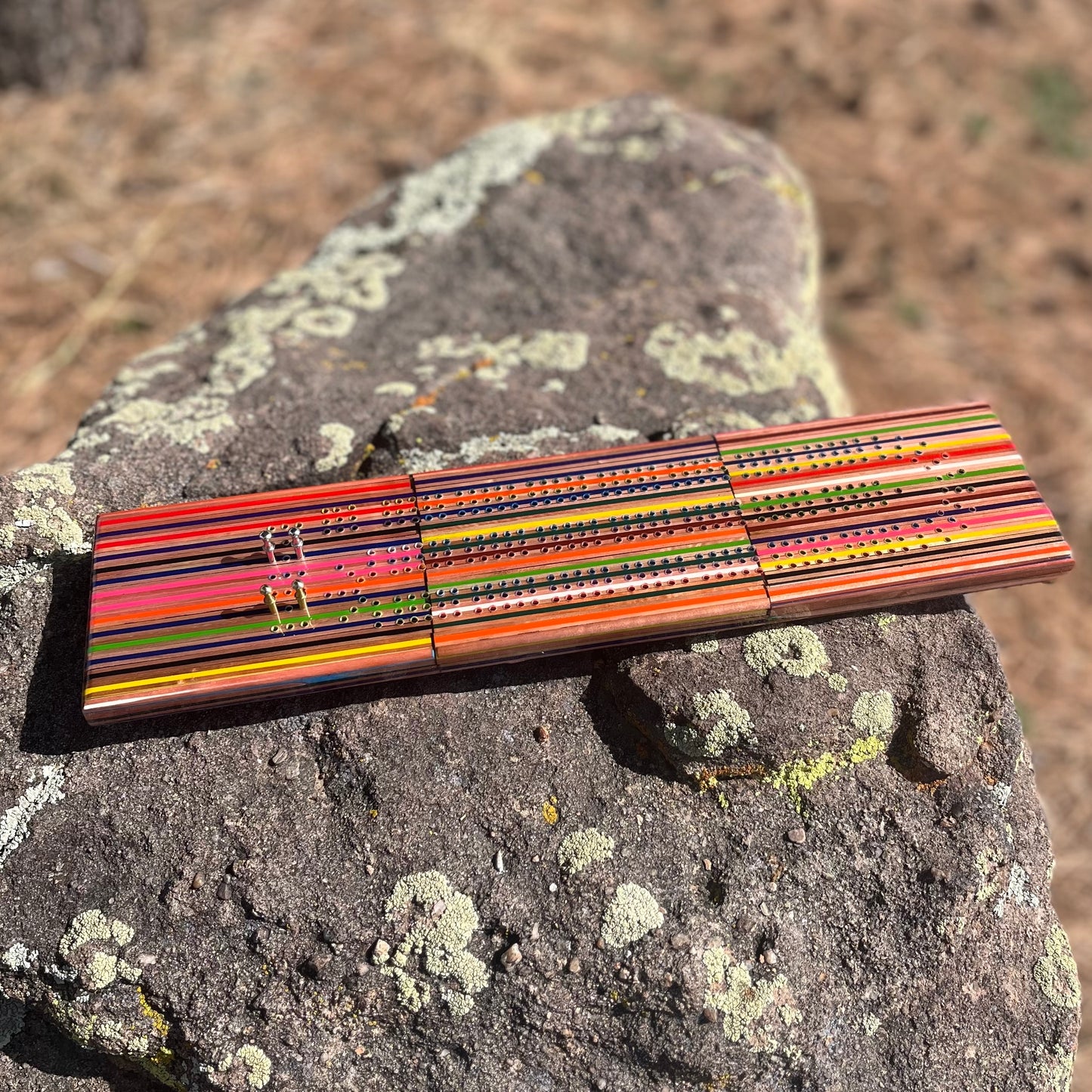 Resin Cribbage Board