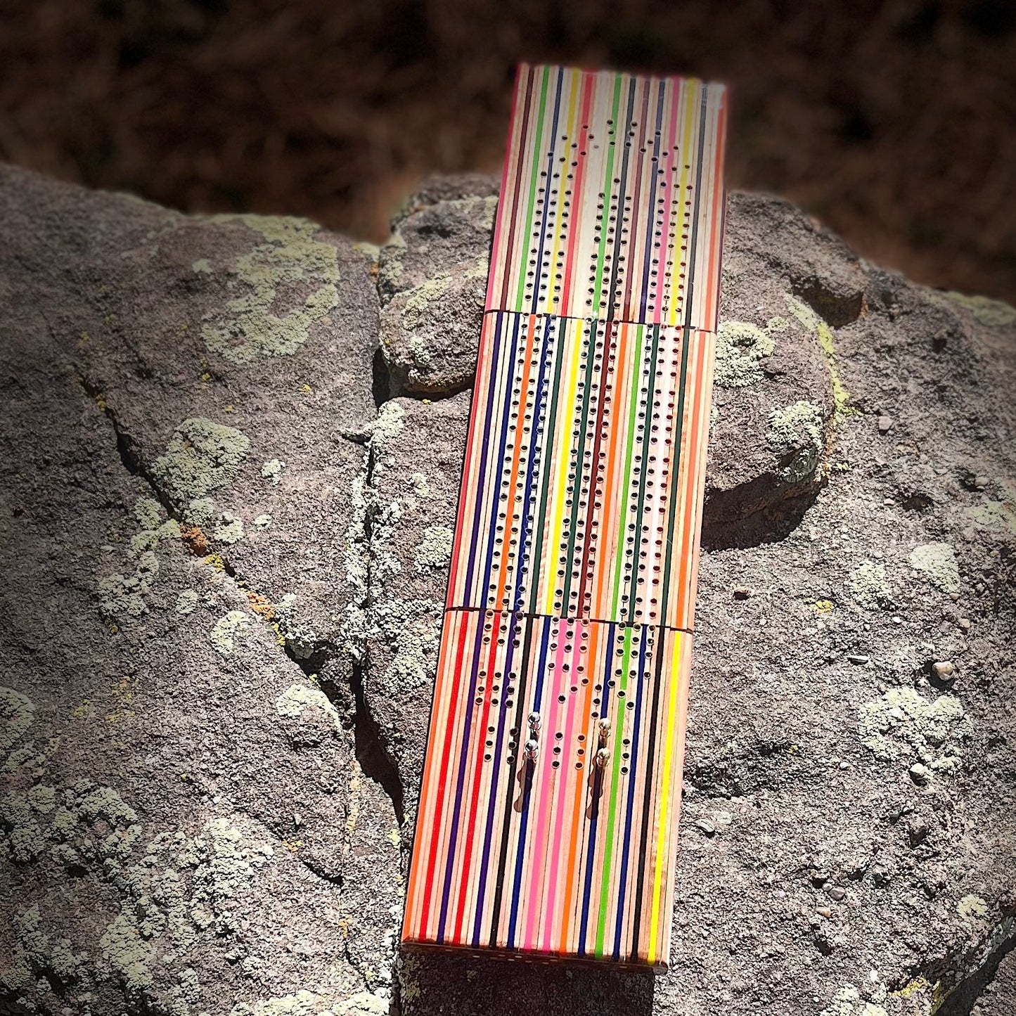 Resin Cribbage Board