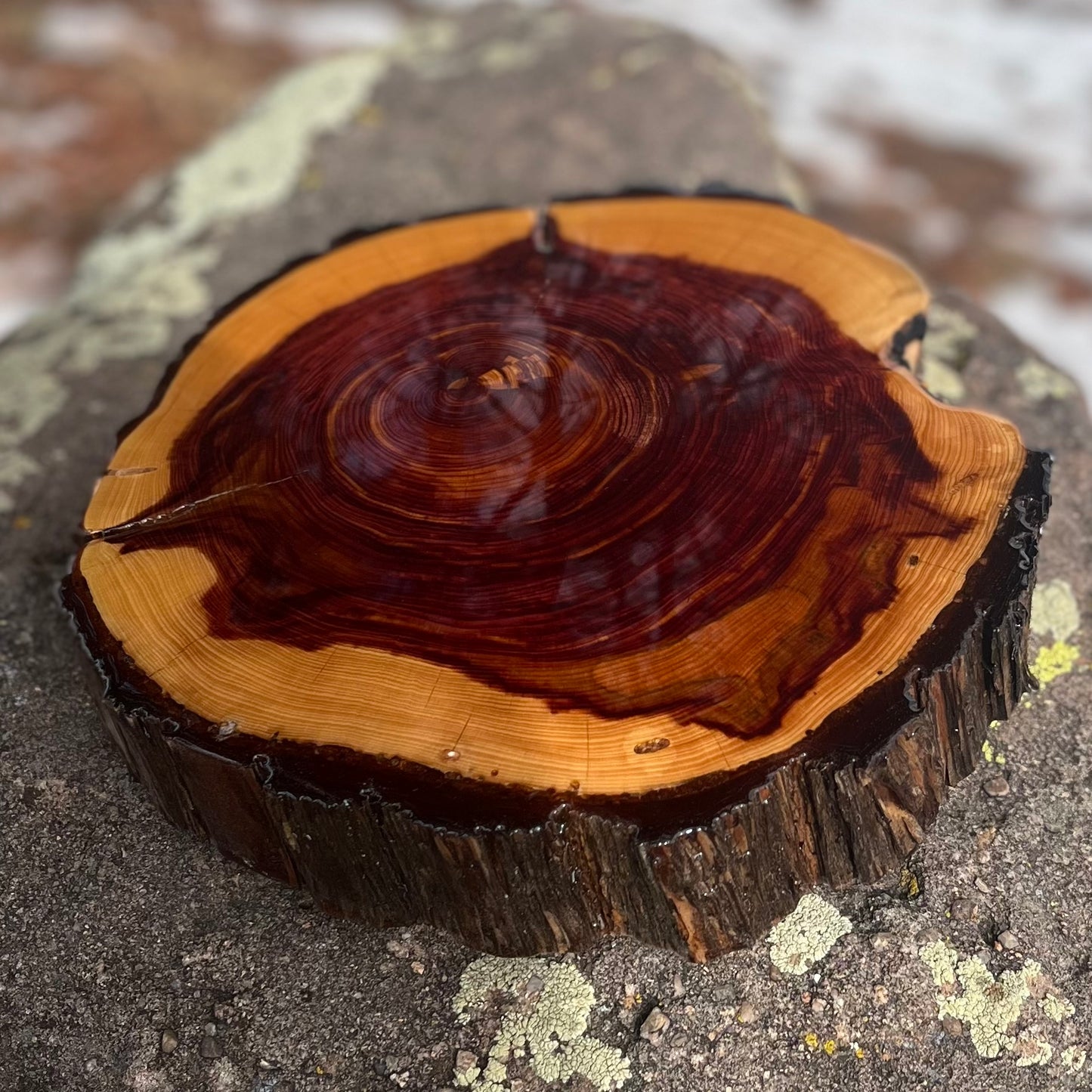 Live Edge Charcuterie Board