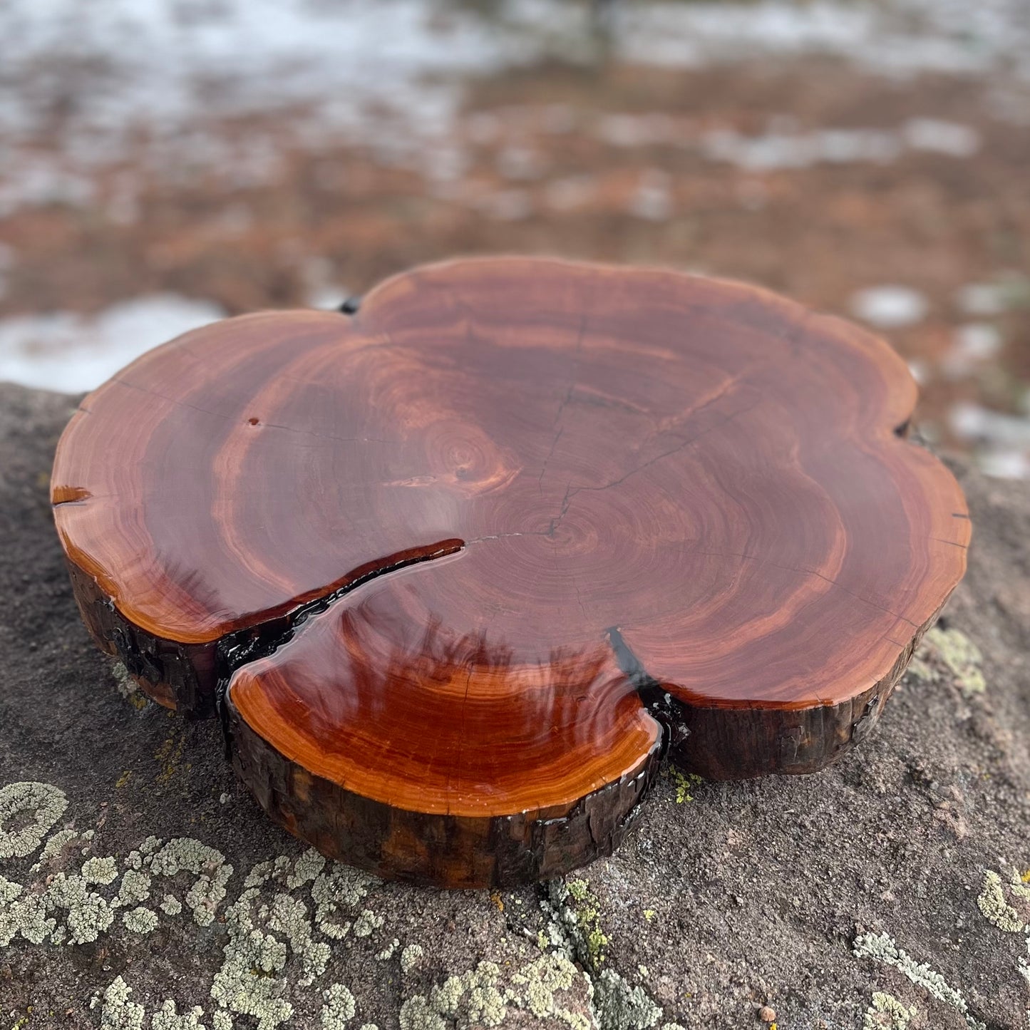 Live Edge Charcuterie Board