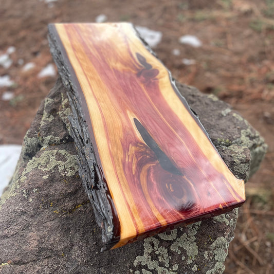 Live Edge Charcuterie Board