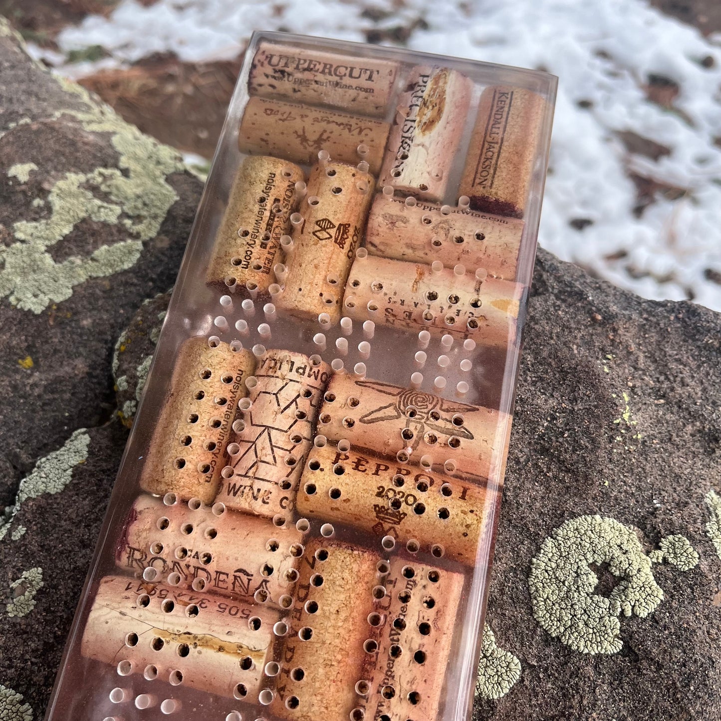 Resin Cribbage Board