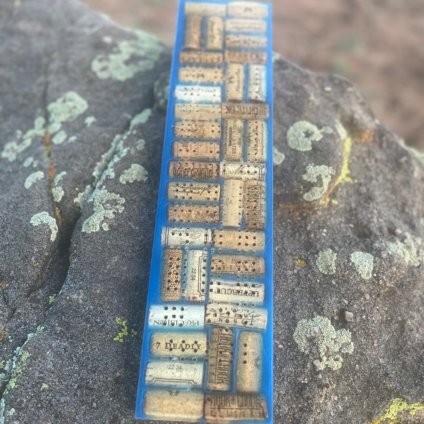 Resin Cribbage Board