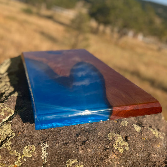 Resin River Charcuterie Board