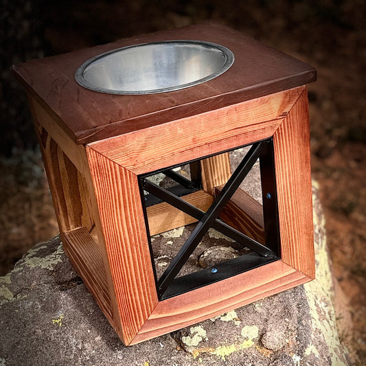 Raised Dog Bowl Stand