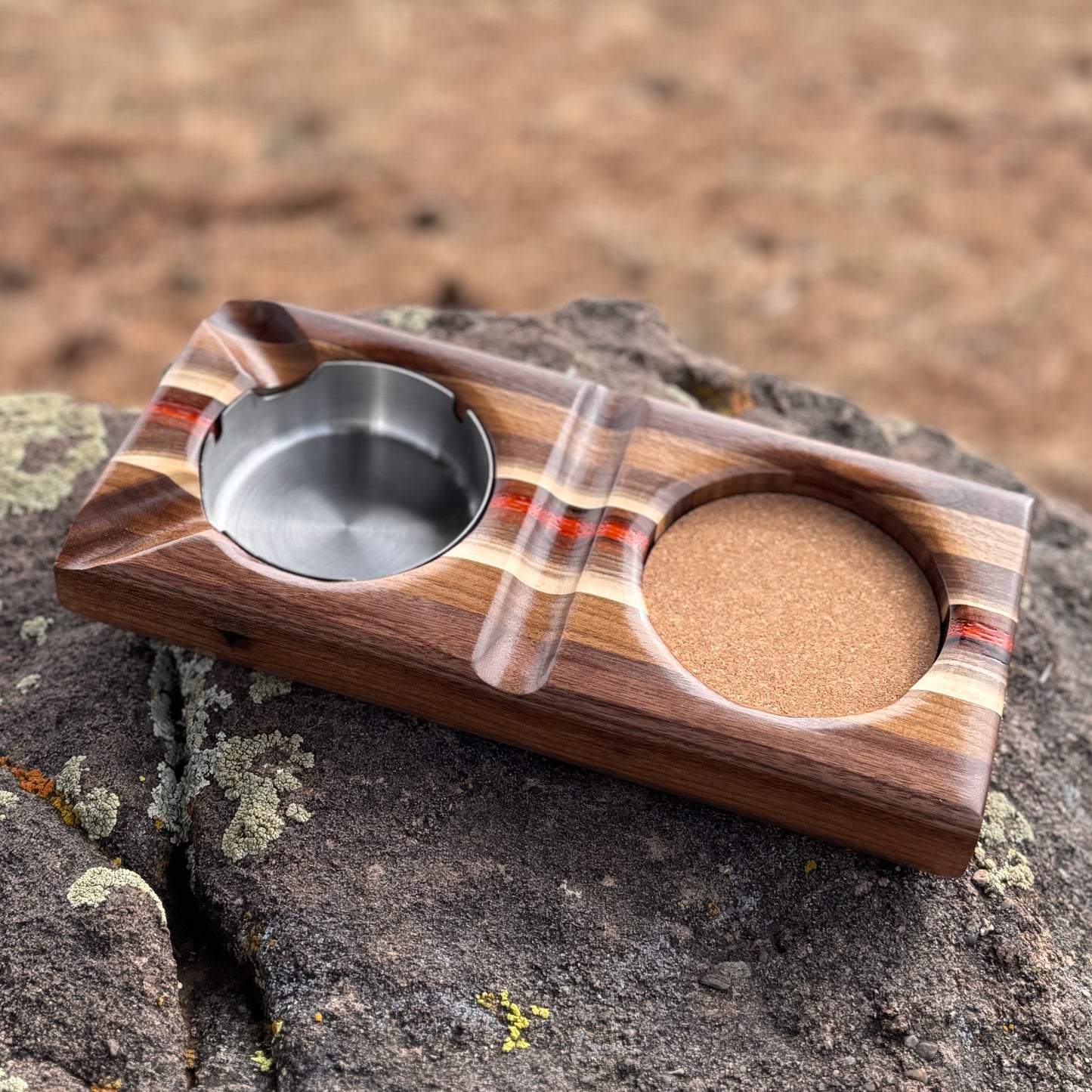 Ashtray and Coaster Combo