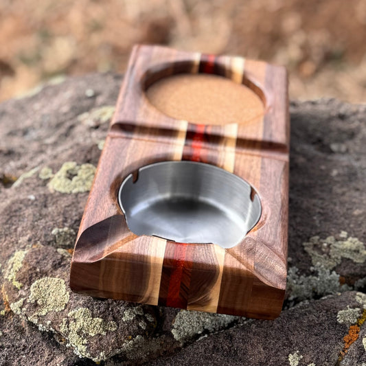 Ashtray and Coaster Combo