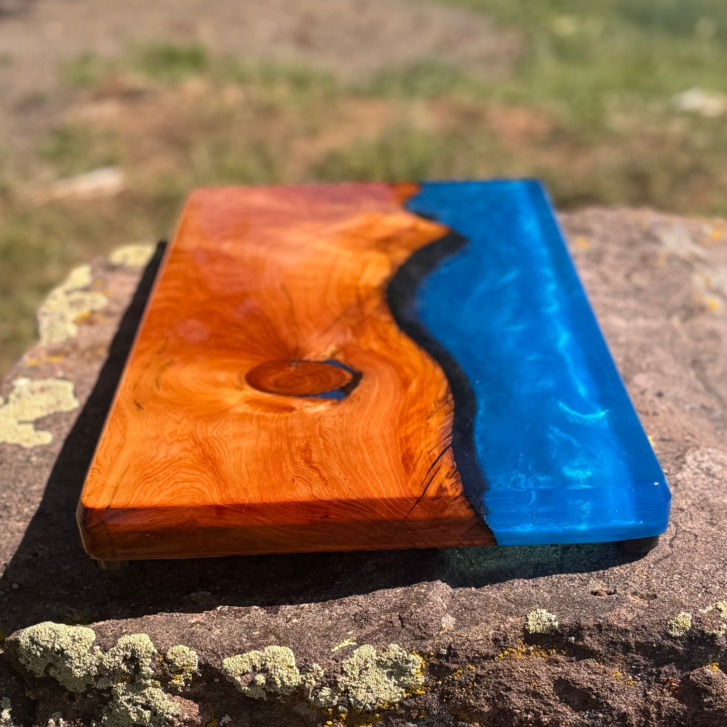 Resin River Charcuterie Board