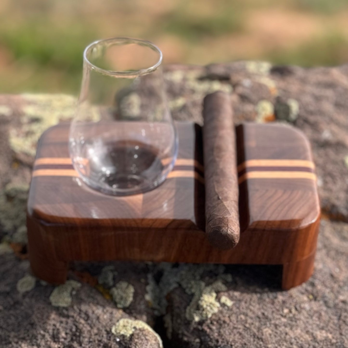 Glencairn Glass & Cigar Holder