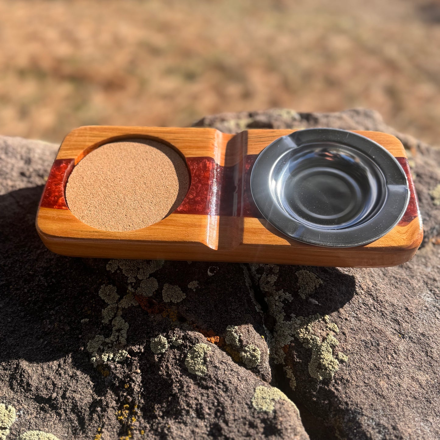 Ashtray and Coaster Combo