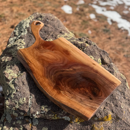 Hardwood Live Edge Charcuterie Board