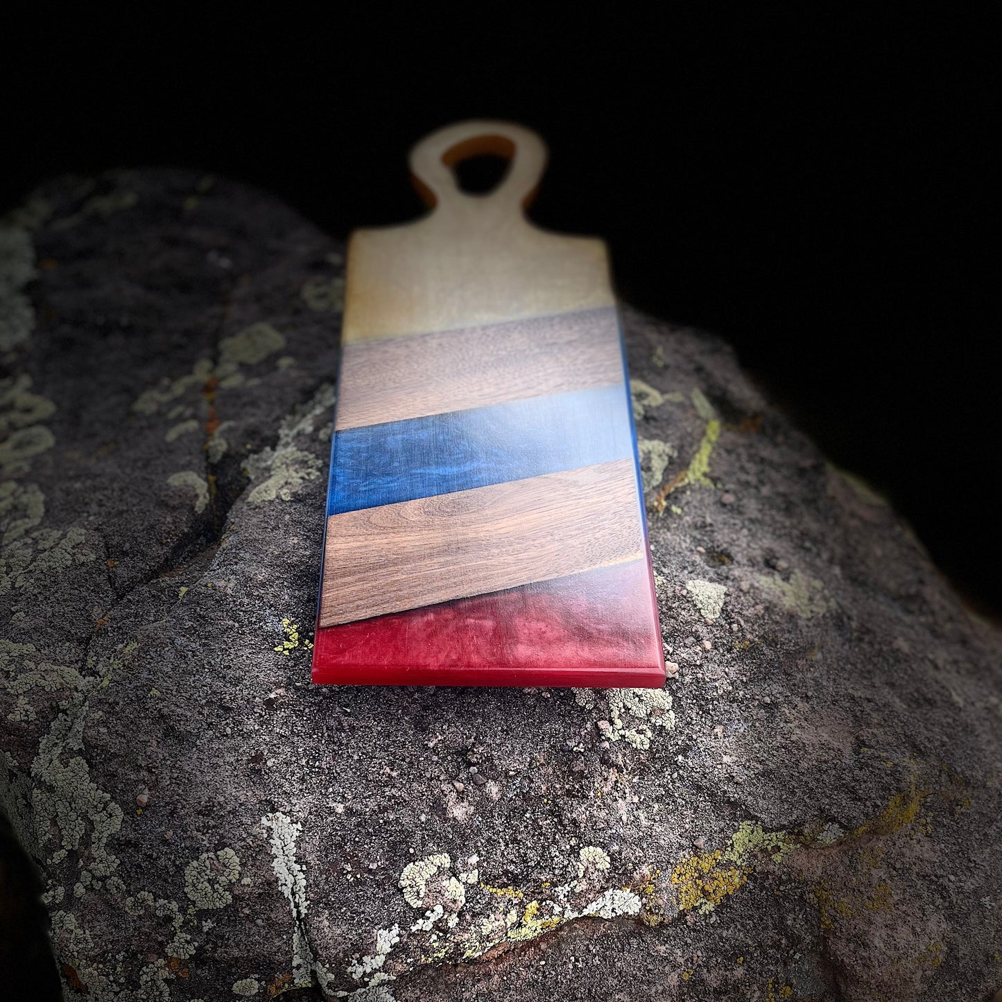 Resin Handle Cheese Board