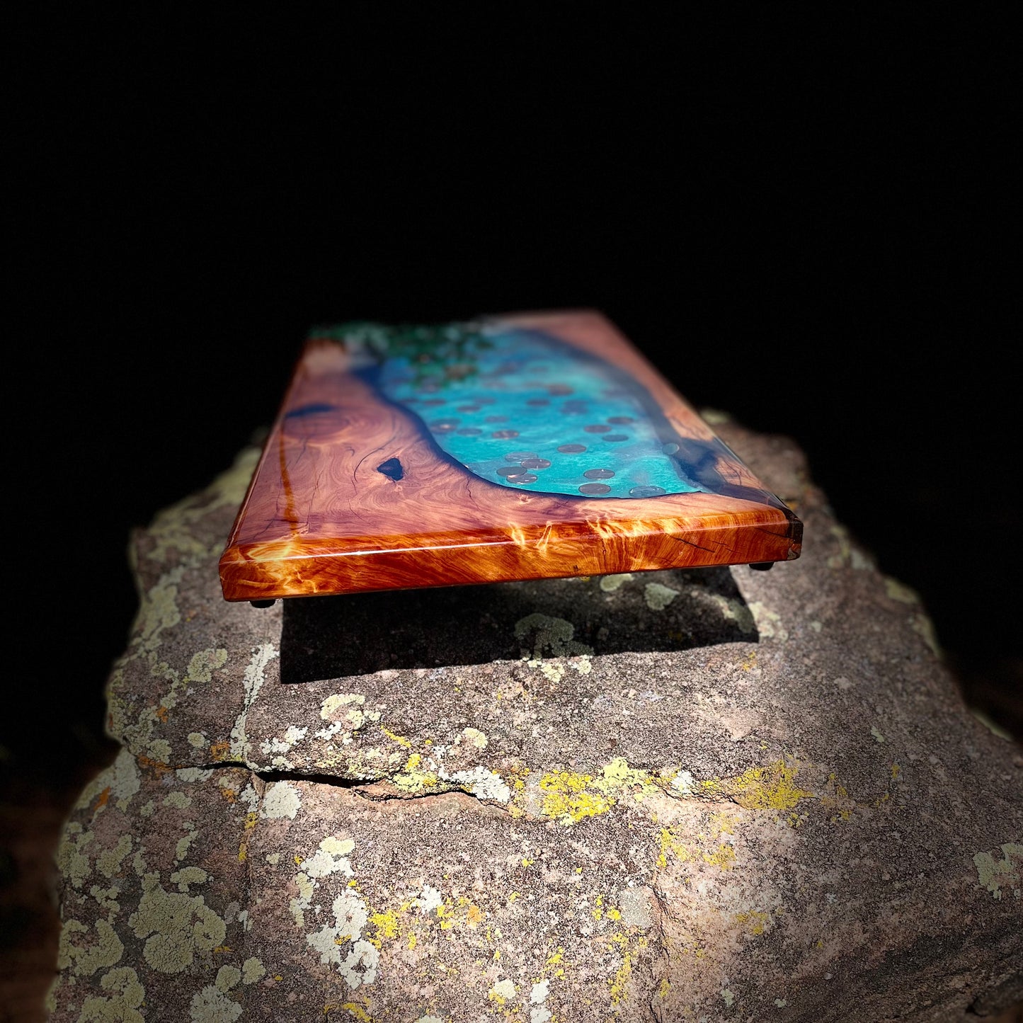 Resin River Charcuterie Board