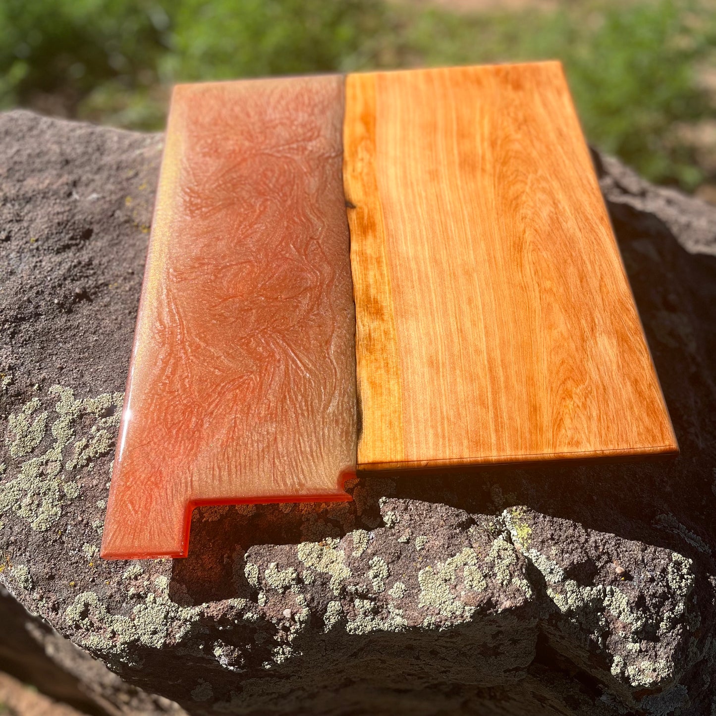 New Mexico Resin Charcuterie Board
