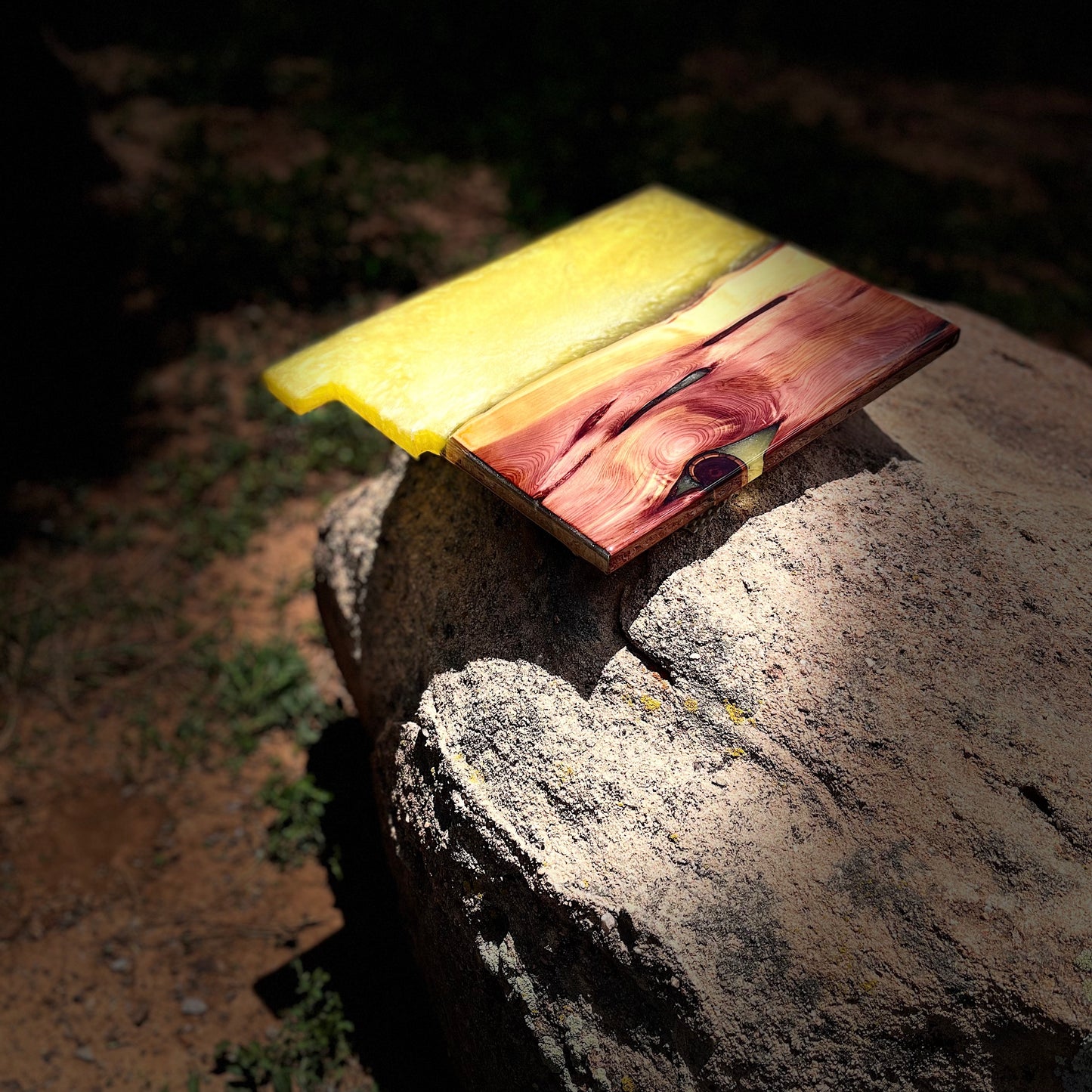 New Mexico Resin Charcuterie Board