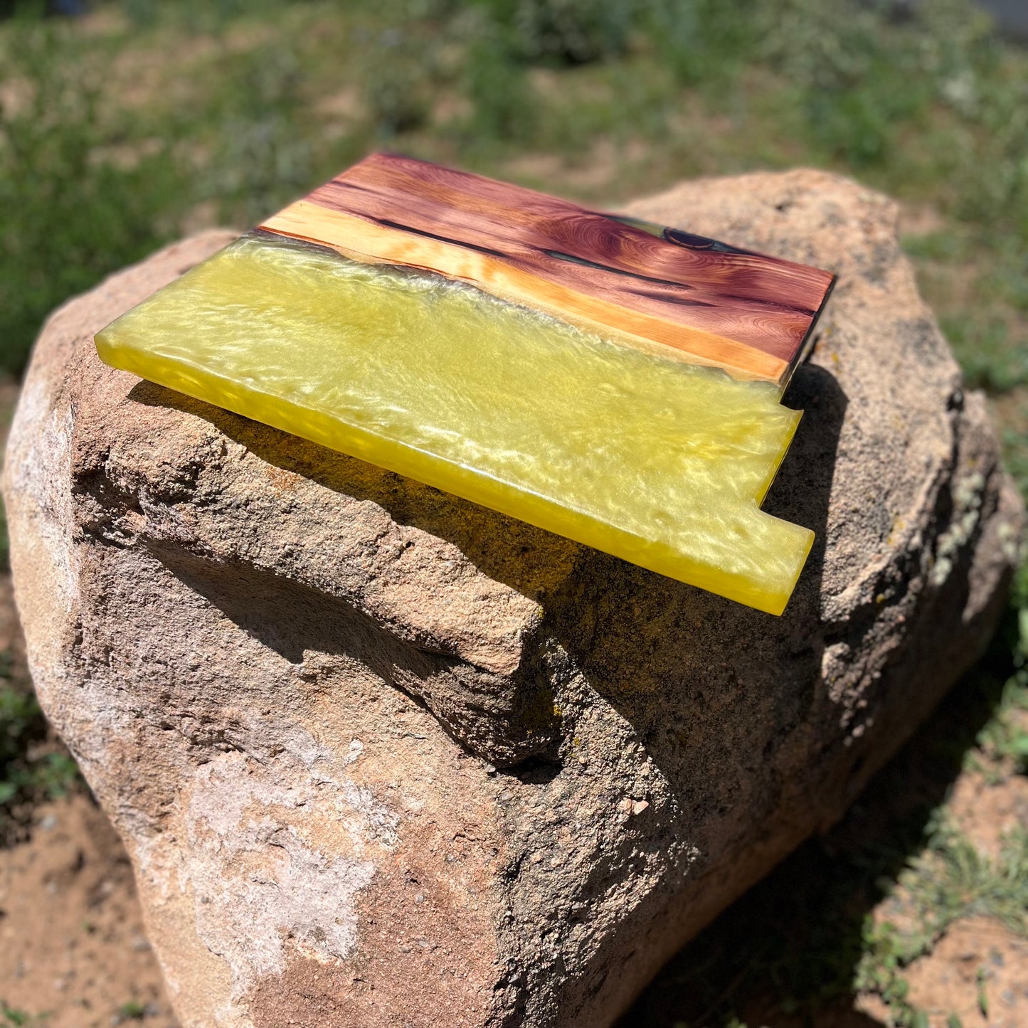 New Mexico Resin Charcuterie Board