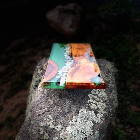 Resin River Charcuterie Board