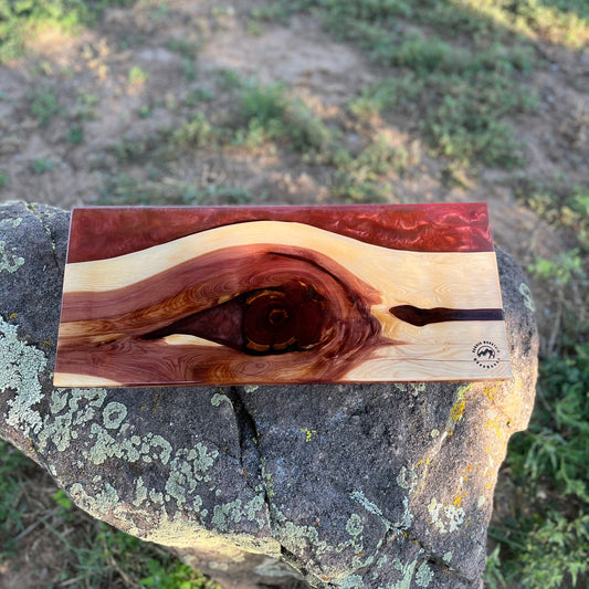 Resin River Charcuterie Board