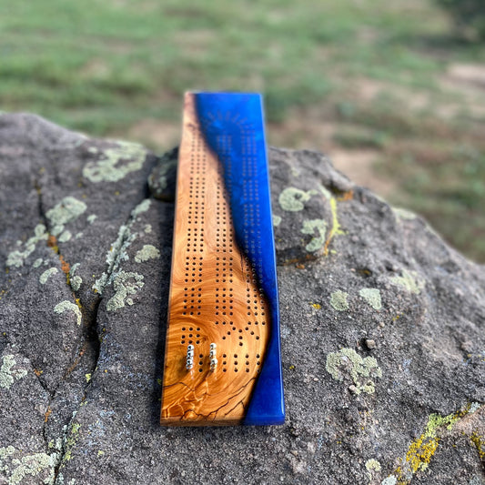 Resin Cribbage Board