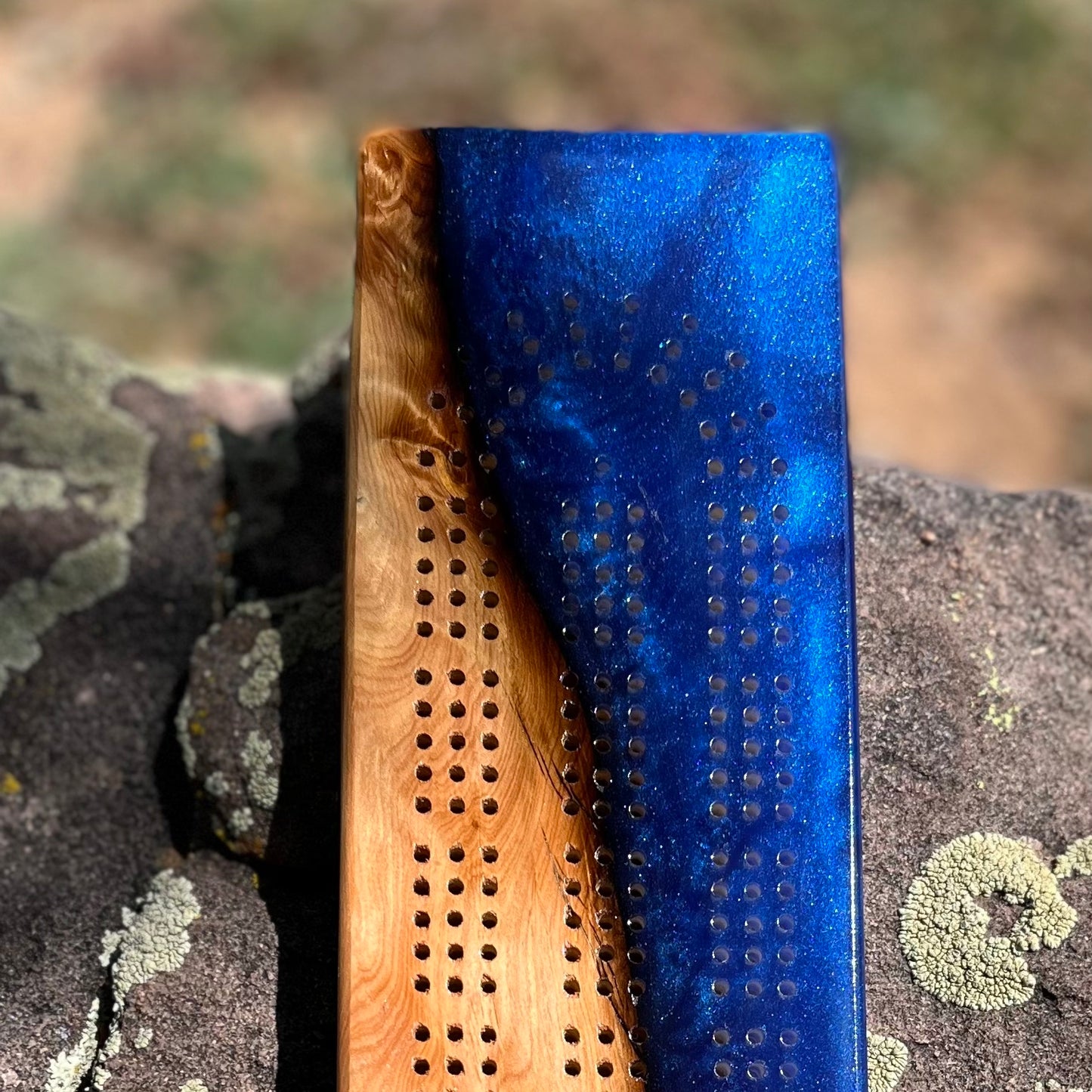 Resin Cribbage Board