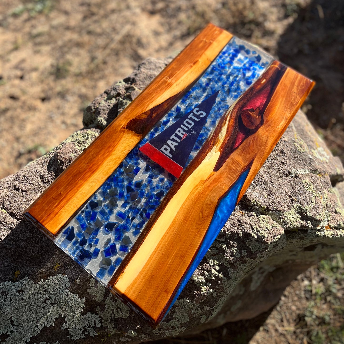 Resin River Charcuterie Board