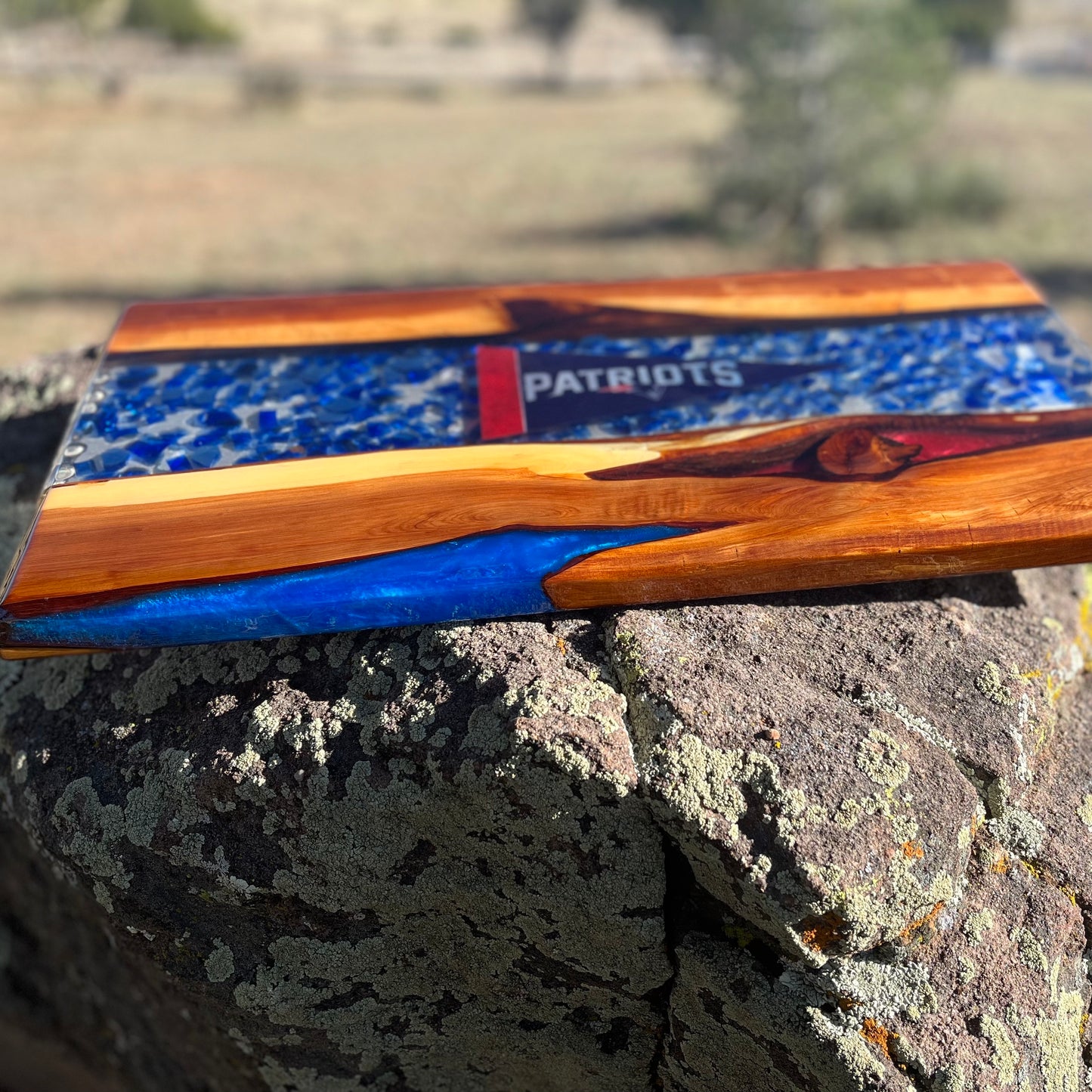 Resin River Charcuterie Board