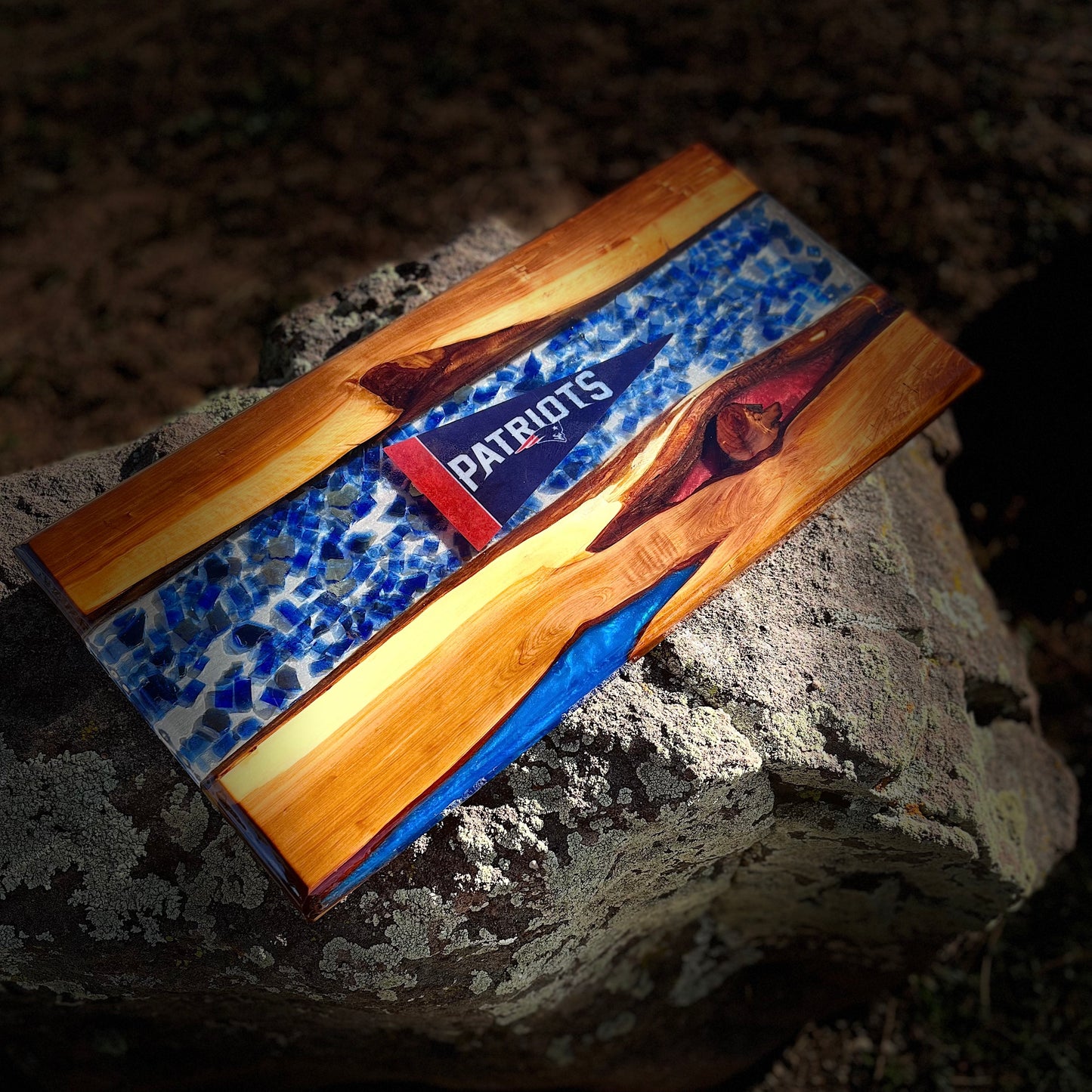 Resin River Charcuterie Board