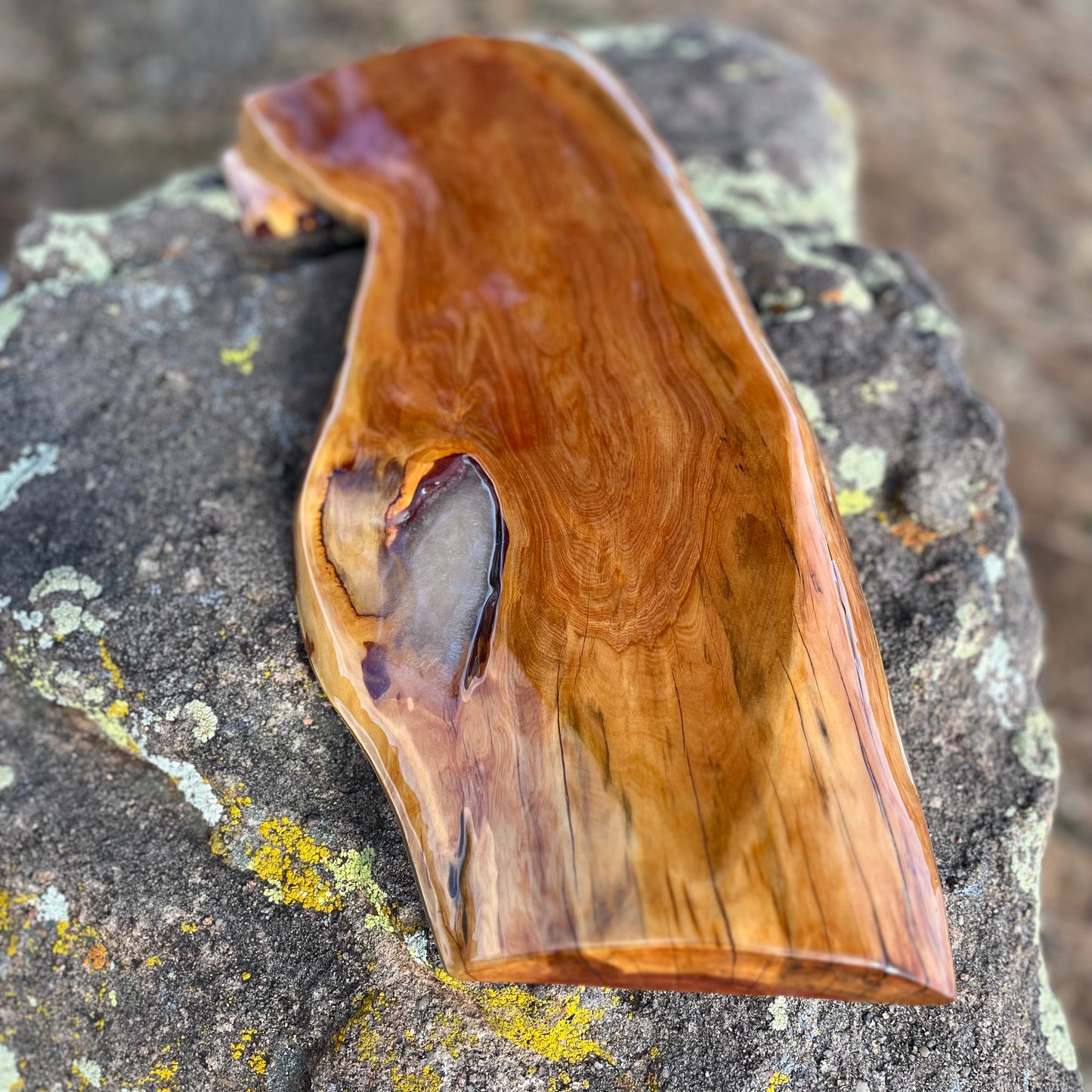 Live Edge Charcuterie Board