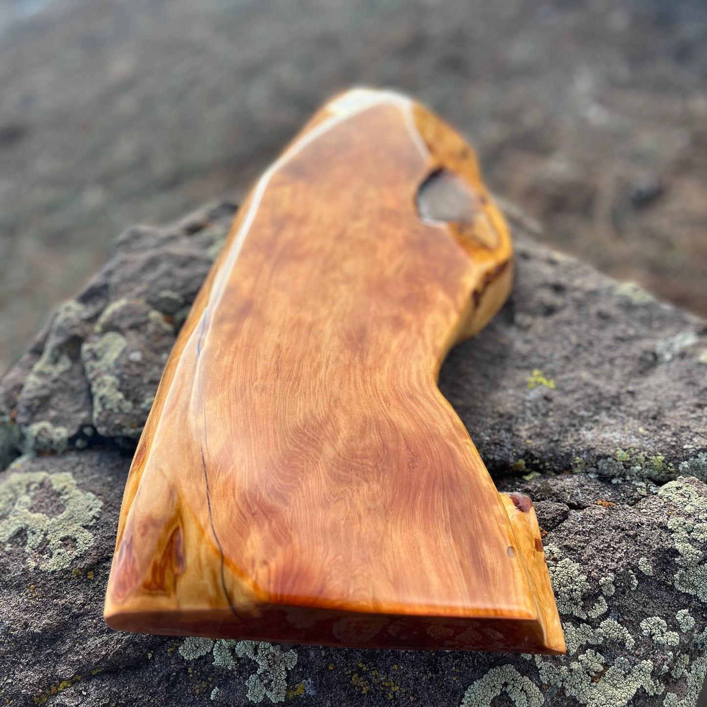 Live Edge Charcuterie Board