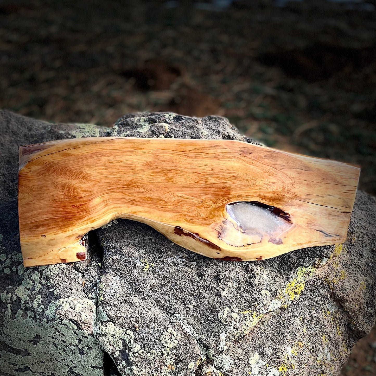 Live Edge Charcuterie Board