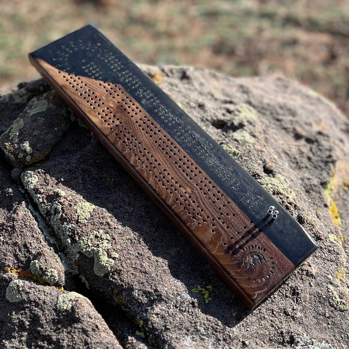 Resin Cribbage Board